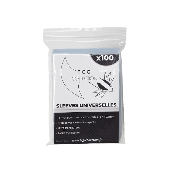 Paquet de 100 sleeves TCG-COLLECTION