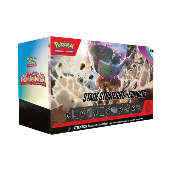 Stade Stratégies et combats 11 boosters - Evolutions à Paldea - EV02