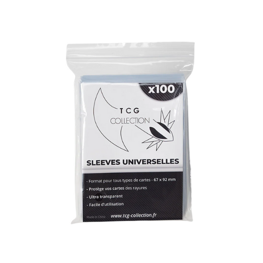 Paquet de 100 sleeves TCG-COLLECTION